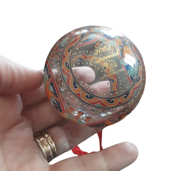 Hutschenreuther Crystal Christmas Ball Ornament. 2002. Austria - Picture 5 of 5